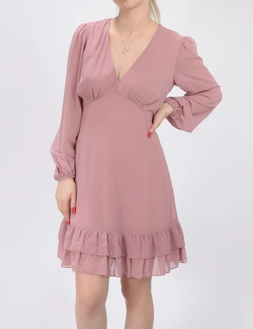 Rochie scurta Chiara Forthi, roz, 34