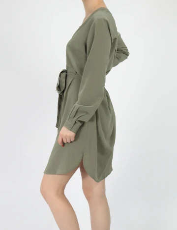 Rochie scurta BUBBLEROOM, verde, 36