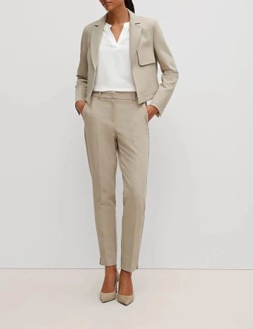 Blazer Comma, bej