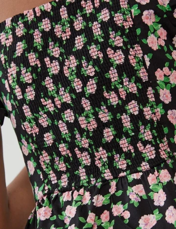 Top Zara, floral, XS Floral print