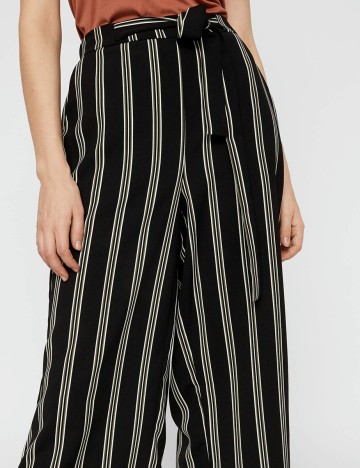 Pantaloni Pieces, negru, M