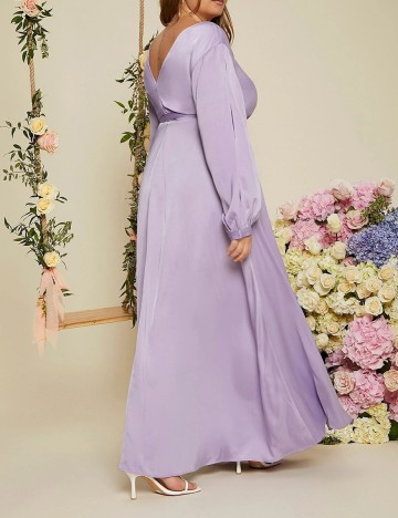 Rochie Lunga SHEIN CURVE, mov, 1 XL