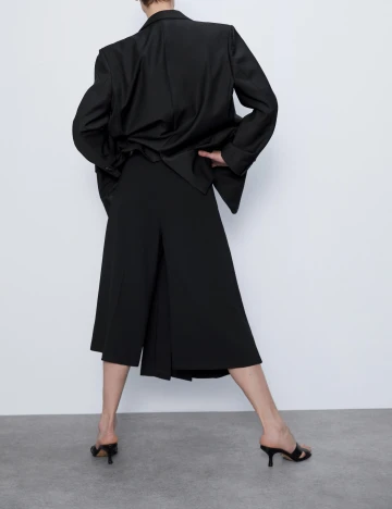 Fusta Zara, negru, L
