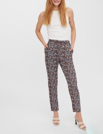 
						Pantaloni Vero Moda, floral, XL