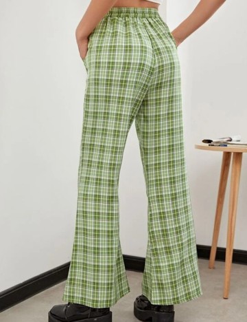 Pantaloni SHEIN, verde, XS