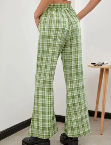 Pantaloni SHEIN, verde, XS Verde