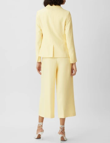 Pantaloni Comma, galben
