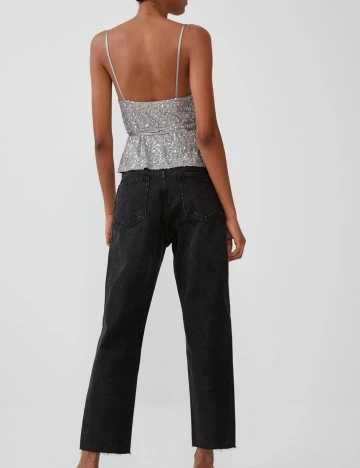 Maiou Zara, argintiu, L Gri