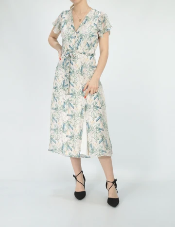 Rochie medie BUBBLEROOM, floral, 36 Floral print
