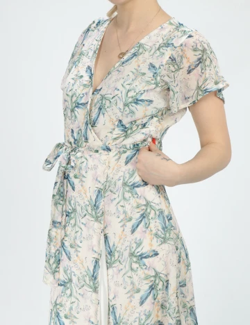 Rochie medie BUBBLEROOM, floral, 36 Floral print