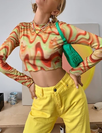 Top SHEIN, mix culori, S
