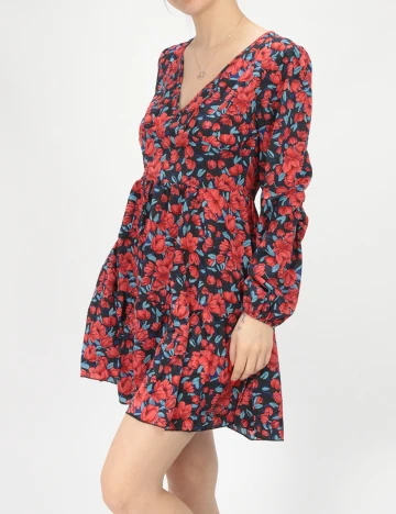 Rochie Scurta SHEIN, floral, S Floral print