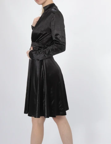 Rochie scurta BUBBLEROOM, negru, S