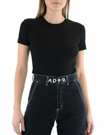 Tricou Only, negru, XXL