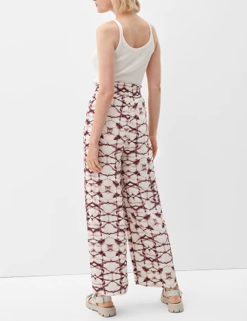 Pantaloni Q/S, crem