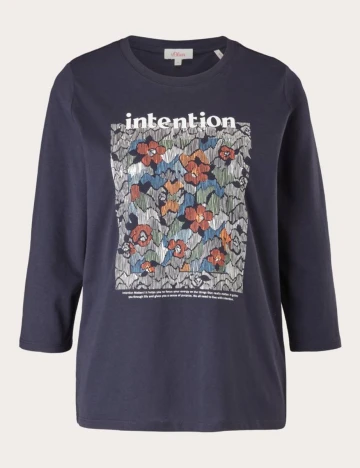 Bluza s.Oliver, bleumarin, S Albastru
