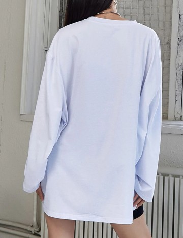 Bluza Dazy, alb, S