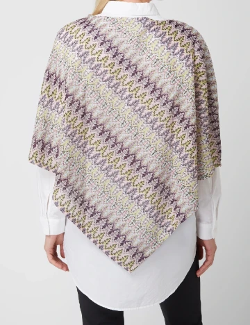 Poncho Comma, mix culori, 36