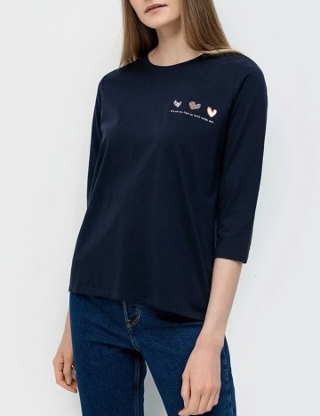 Bluza s.Oliver, bleumarin, XS