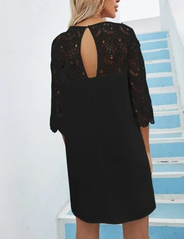 Rochie Scurta SHEIN, negru, XS Negru