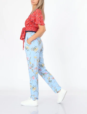 Pantaloni Vero Moda, albastru, XS