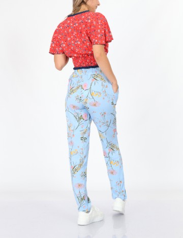 Pantaloni Vero Moda, albastru, XS