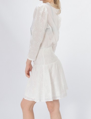 Rochie scurta SHEIN, alb, S