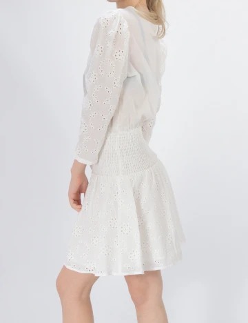 Rochie scurta SHEIN, alb, S