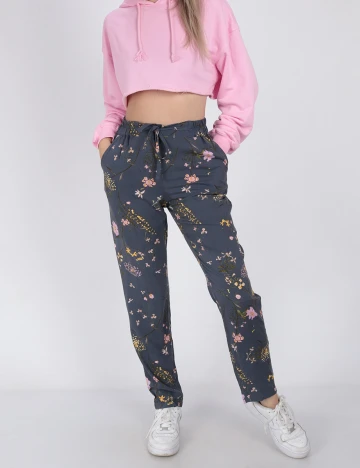 Pantaloni Vero Moda, bleumarin, S