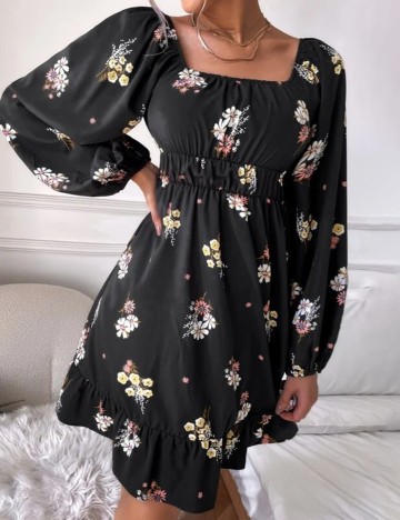 Rochie scurta SHEIN, negru, L