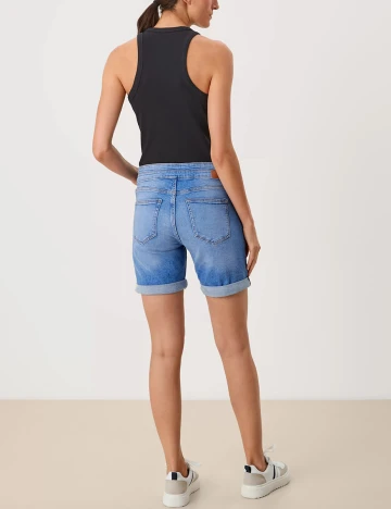 Pantaloni scurti s.Oliver, albastru, W34