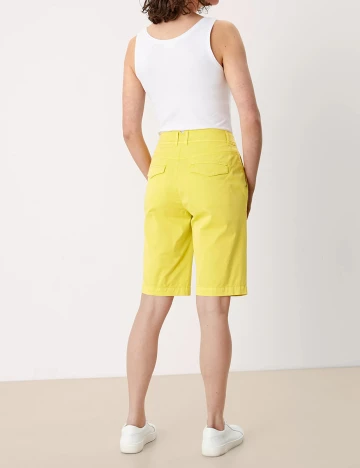 Pantaloni scurti s.Oliver, galben, W32