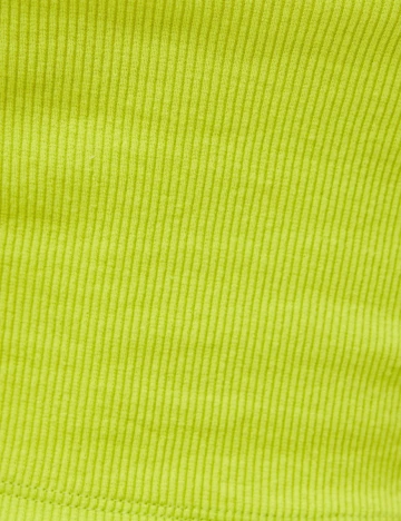 Top Bershka, verde, M