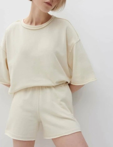 Pantaloni scurti Reserved, crem, XL
