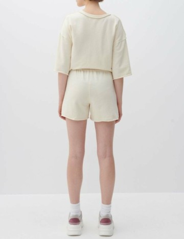 Pantaloni scurti Reserved, crem, XL