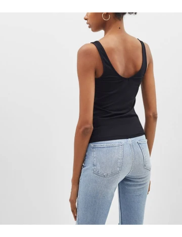 Maiou Bershka, negru, M