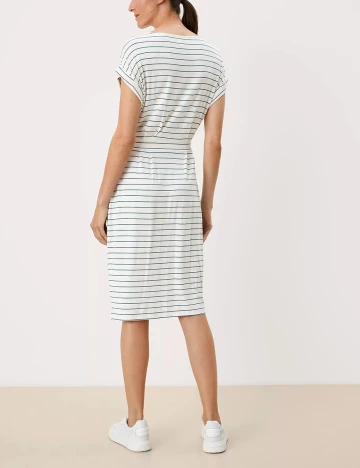 Rochie medie s.Oliver, ecru