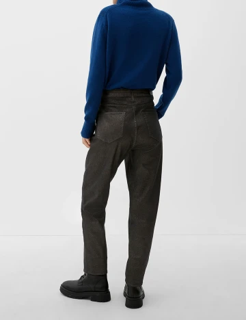 Pantaloni s.Oliver, maro inchis, W36