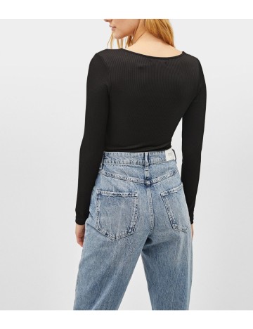 Bluza Bershka, negru