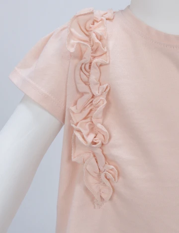 Tricou Reserved, roz, 2-3 ANI