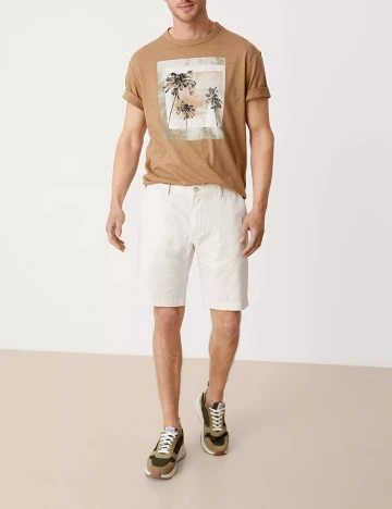 Pantaloni scurti s.Oliver, crem