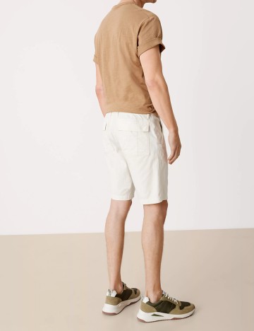 Pantaloni scurti s.Oliver, crem