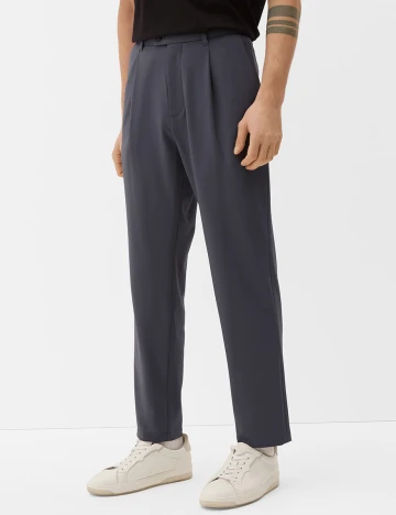 Pantaloni s.Oliver, bleumarin Albastru