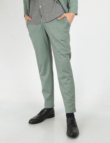 Pantaloni s.Oliver, verde, 50