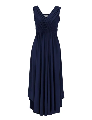 Rochie lunga Chiara Forthi, bleumarin, L