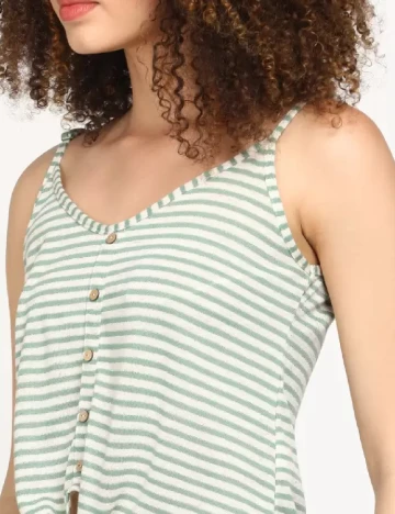Top Hailys, verde, S