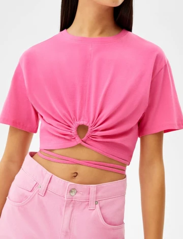 Top Bershka, roz, XS