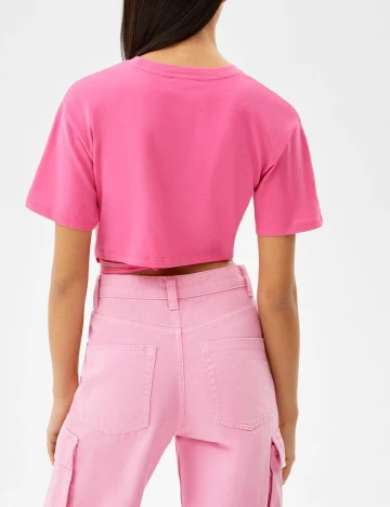 Top Bershka, roz, XS