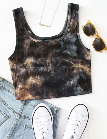 Top SHEIN, maro, M