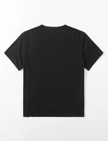 Tricou SHEIN CURVE , negru, 2XL Negru
